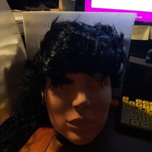 NEW ! Wig 22" Inch Heat Resistant Hair Long Straight Black
